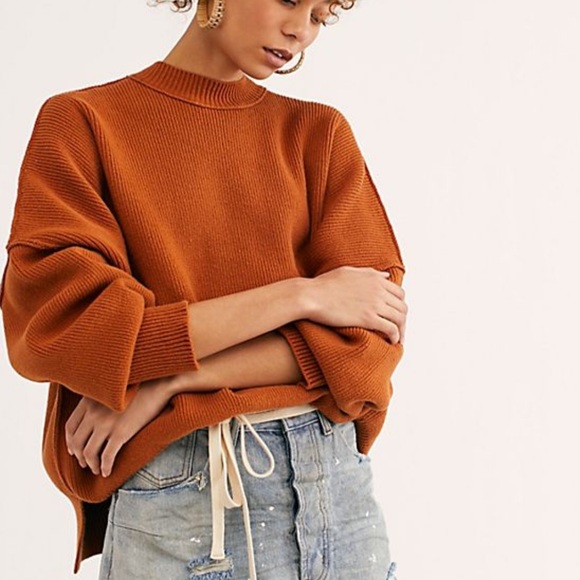 Free People Sweaters - Free People Easy Street Oversized Sweater